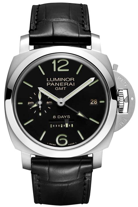 panerai luminor gmt 8 days watch|luminor Panerai daylight watch price.